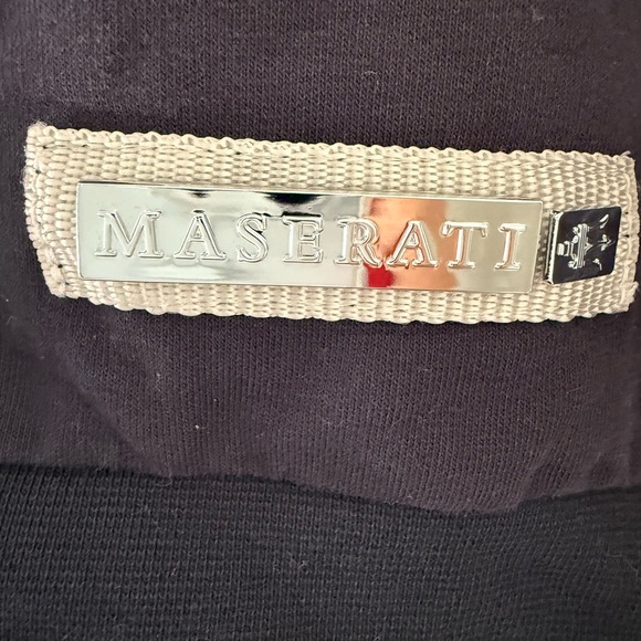 Maserati Black Zip-Up Jacket size M - Picture 5 of 5
